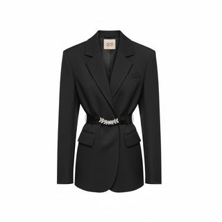 MÊME ROAD SSE-M6290G GIACCA Giacca monopetto plissettata