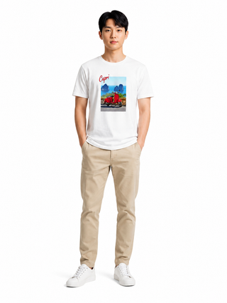 BERNA T-shirt con una grande stampa