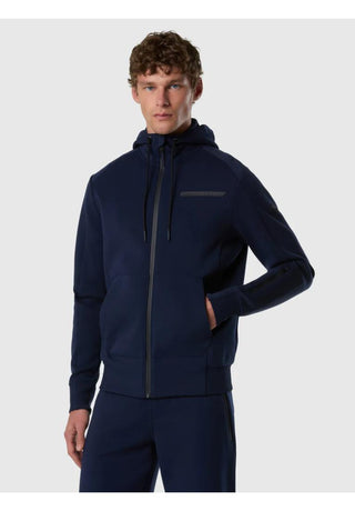NORTH SAILS Felpa cappuccio in scuba con zip
