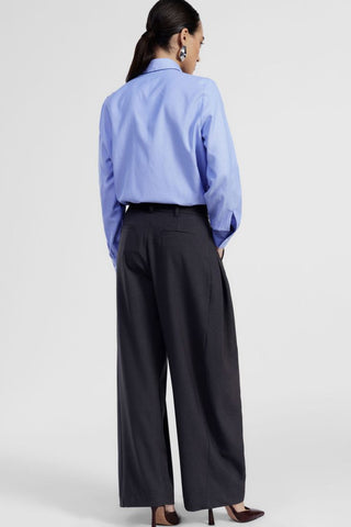 DIXIE PDTMKHZ PANTALONI Pantaloni ampi a vita alta con pinces