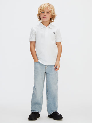 Calvin Klein Jeans Polo in cotone elasticizzato