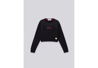 REPLAY SG2439.050 T-SHIRT Felpa dal taglio cropped