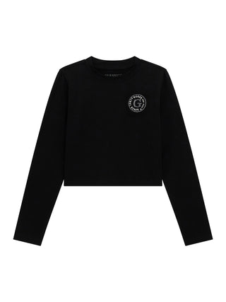GUESS T-shirt logo ricamato