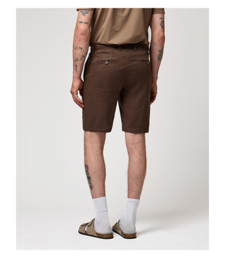 GIANNI LUPO Bermuda in lino con laccio