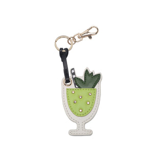 LE PANDORINE Portachiavi charm sagomato con moschettone