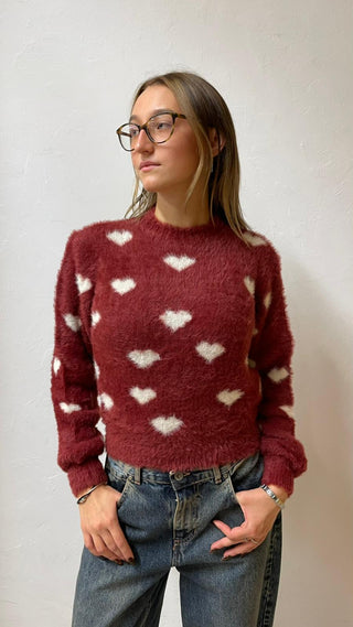 AKE' F767YBF24730 MAGLIA Maglia girocollo mohair