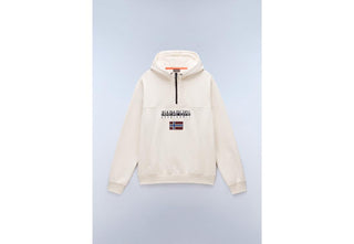 NAPAPIJRI Felpa con mezza zip e Cappuccio