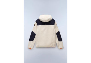 NAPAPIJRI Felpa in Pile con Cappuccio e Zip Yupik