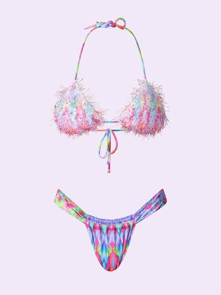 F**K Bikini Crazy Triangolo con Slip Brasiliano Fisso