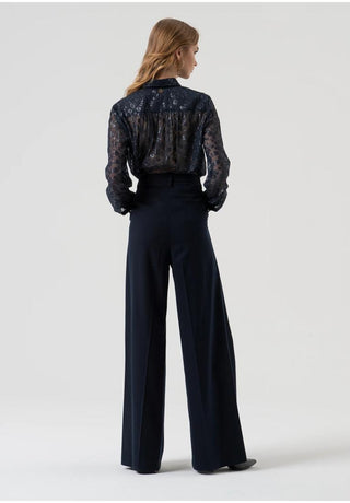 FRACOMINA Pantalone flare con pences