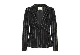 ICHI 20124022 C.SPALLA Giacca in tessuto elasticizzata