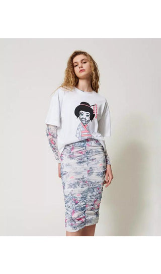 TWINSET ACTITUDE Gonna longuette