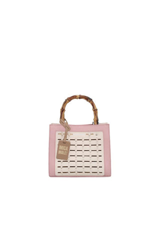 LE PANDORINE Mini Borsa Giada Con Taglio Laser