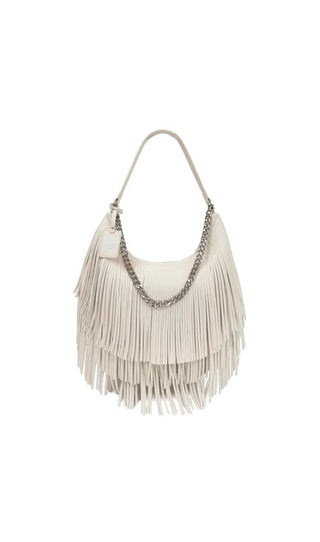 LE PANDORINE Sacca Fringe Con Catena