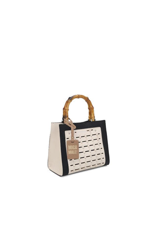 LE PANDORINE Mini Borsa Giada Con Taglio Laser