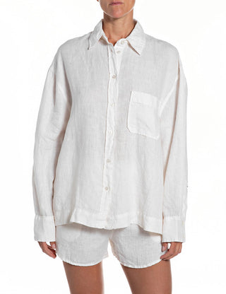 REPLAY Camicia comfort fit realizzata in lino