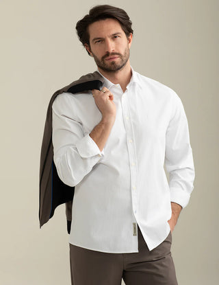 FREDMELLO FM25S04CU CAMICIA Camicia in jacquard stretch