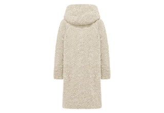 BOMBOOGIE CW7658TSFC5 GIACCA Cappotto in Sherpa Fleece con Revers