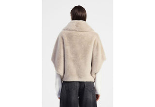 DIXIE Poncho ecopelliccia
