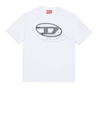 Diesel T-SHIRT Tvale sopra T-shirt  con ombra Oval D