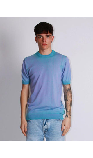 BERNA T-shirt in maglia sfumata