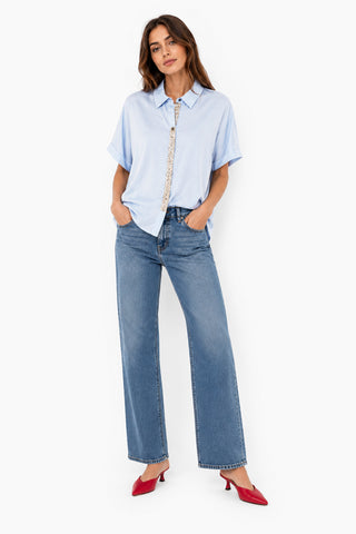 DIXIE Camicia oversize a manica corta