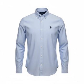 U.S. POLO ASNN. Camicia con colletto alla francese