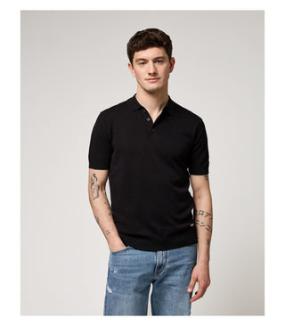 GIANNI LUPO Polo in maglia muscle fit