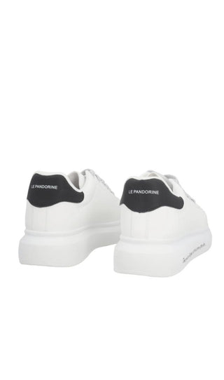 LE PANDORINE Scarpa Con scritta e Lacci In Lurex