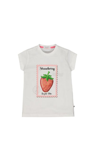 MELBY T-shirt con stampa gummy