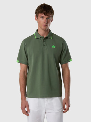 NORTH SAILS Polo con dettagli fluo