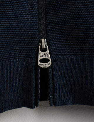 FREDMELLO Maglia full zip a maniche lunghe