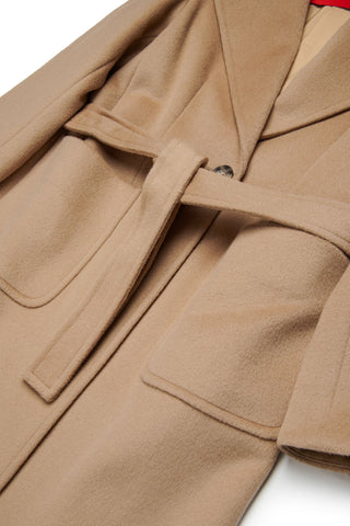 MAX&Co. Cappotto in lana con cintura in vita