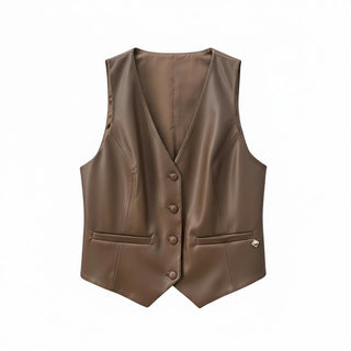 MÊME ROAD TMB-M6251G GILET Gilet in similpelle