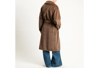 DIXIE Cappotto lungo con bottoni e cintura