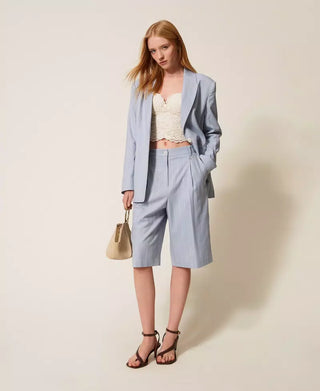 TWINSET ACTITUDE Giacca blazer gessata