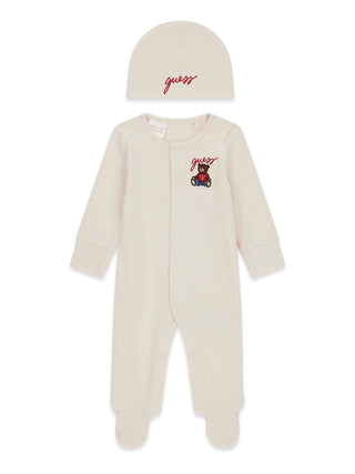 GUESS Set cuffia e tutina