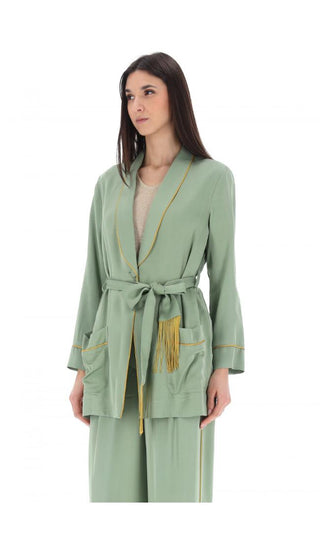 DIXIE Giacca leggera effetto satin