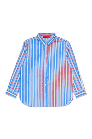 MAX&Co. Camicia a righe con logo