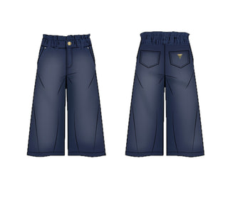 GUESS JEANS Jeans dritti con elastico in vita