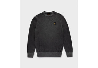 RefrigiWear PINTEL SWEATSHIRT FELPA Felpa oversize in jersey di cotone garzato