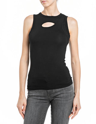 REPLAY Top dalla vestibilità slim
