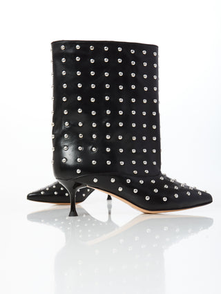 OVYE' Stivale In Pelle Con borchie