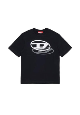 Diesel T-SHIRT Tvale sopra T-shirt  con ombra Oval D