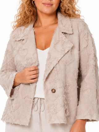 SUSY STAR Trench Ricamato