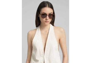 REPLAY W7952.000 GILET Gilet corto realizzato in puro cotone