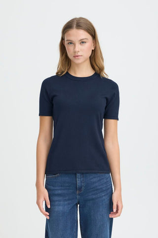 ICHI 20125816 MAGLIA Maglione manica corta IHLULS