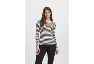 ICHI 20122819 MAGLIA Maglia a maniche lunghe a coste