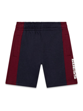 GUESS SHORT Pantaloncini neri con logo