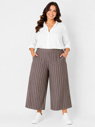 SUSY STAR Pantalone gessato